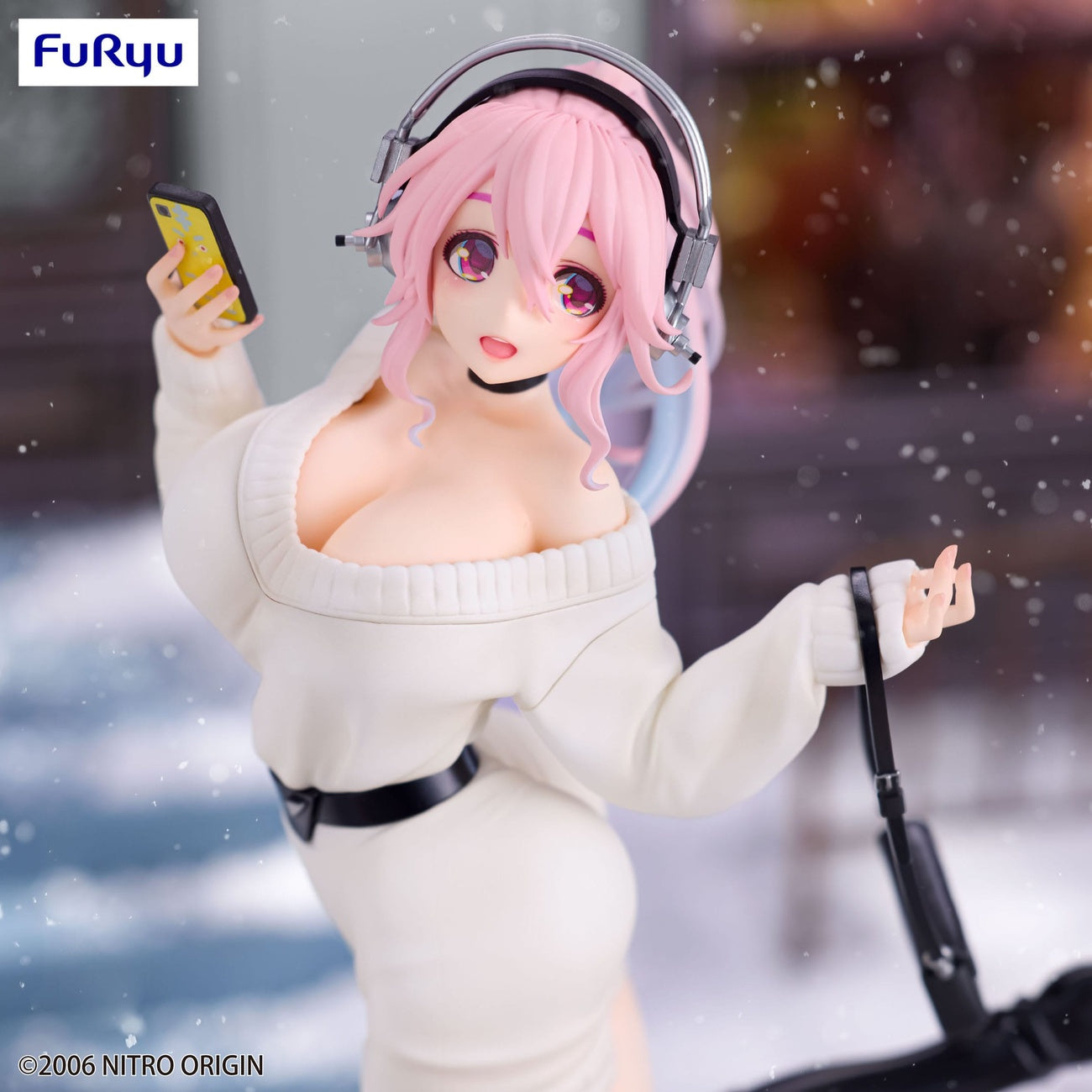 Product image Super Sonico Trio-Try-iT PVC Statue Winter Memory Ver. 21 cm