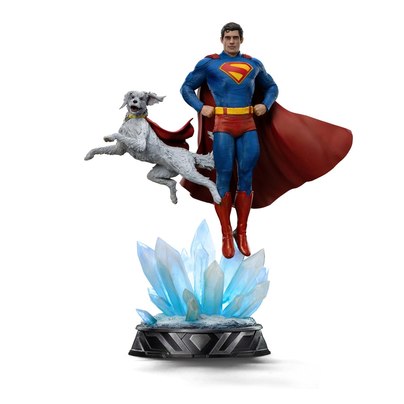 Product image Superman Legacy Art Scale Statue 1/10 Superman & Krypto 32 cm