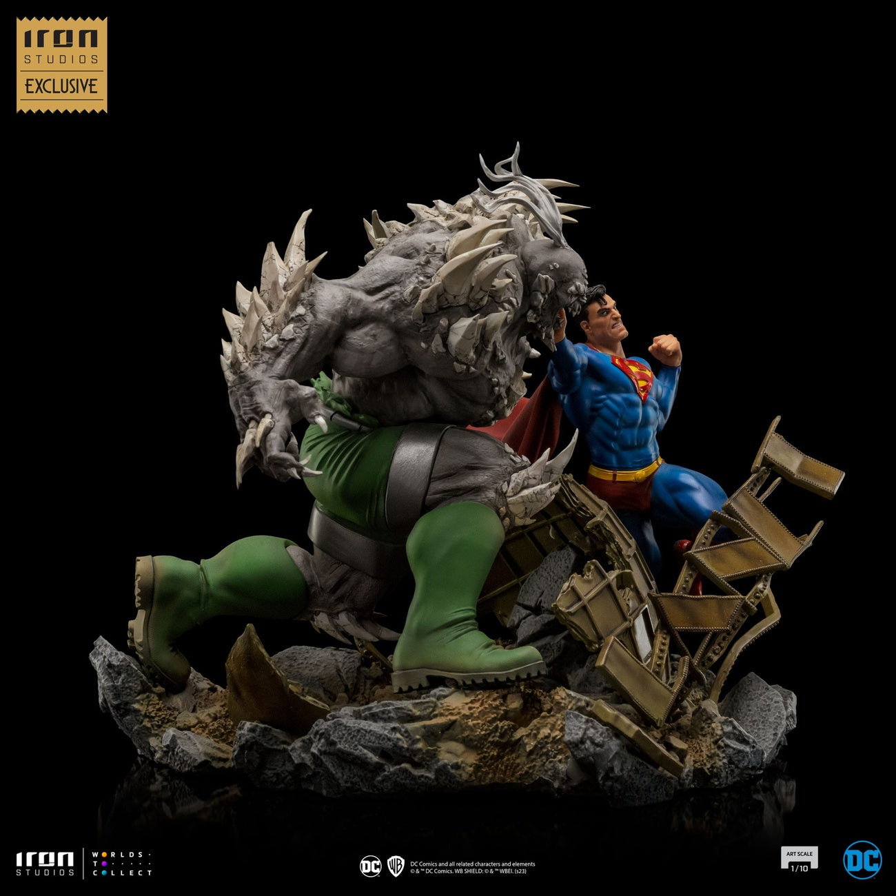 Product image DC Comics BDS Art Scale Statue 1/10 Superman vs Doomsday heo EU Exclusive 30 cm