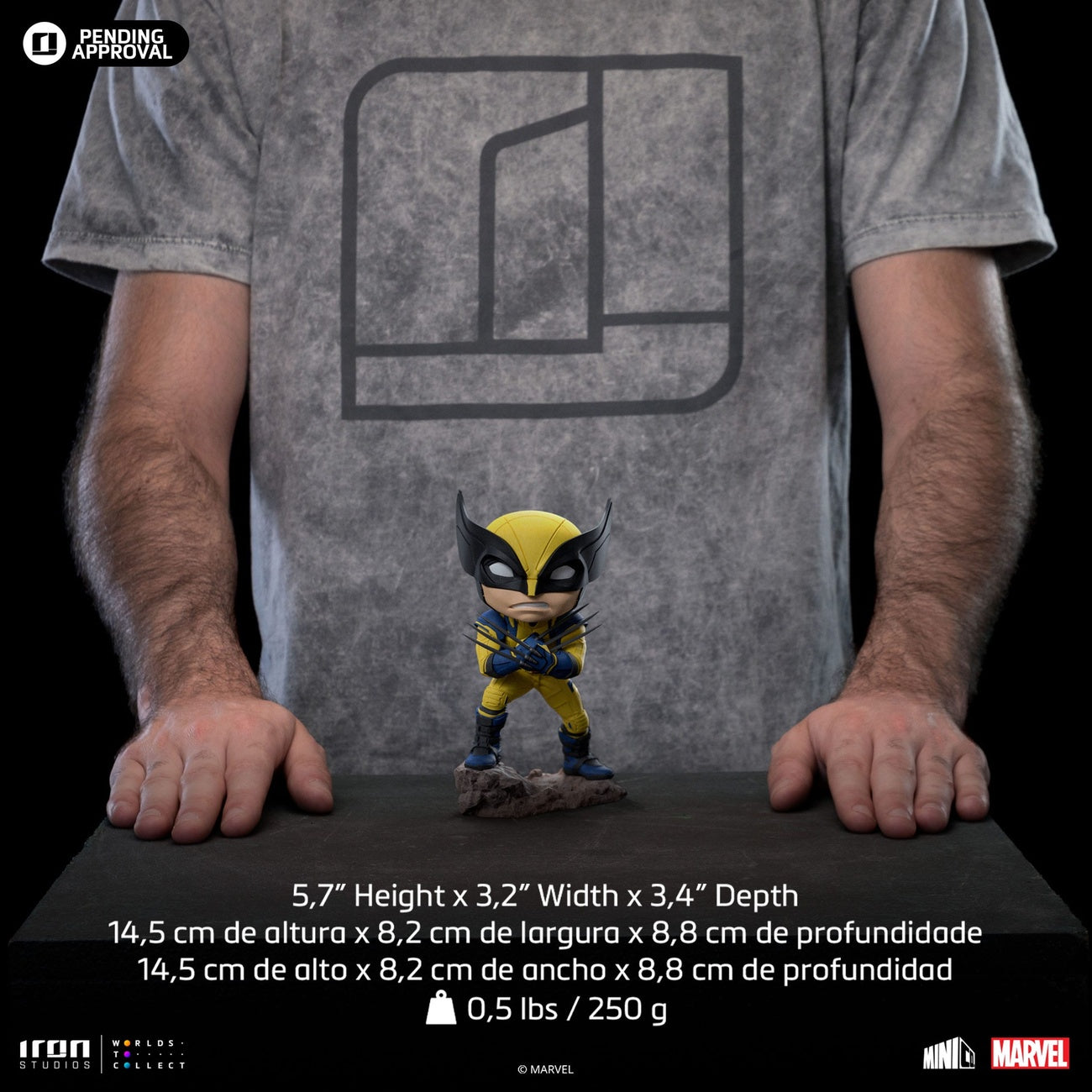 Product image Marvel Deadpool & Wolverine Mini Co. PVC Wolverine 13 cm