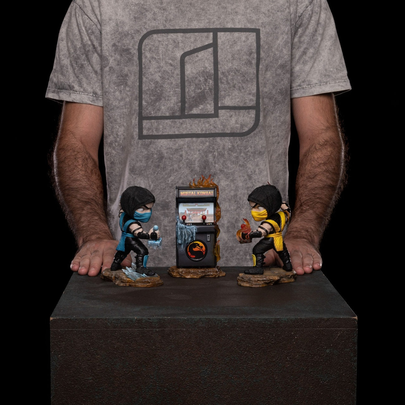 Product image Mortal Kombat Mini Co. PVC Figures Scorpion vs. Subzero Arcade Set 15 cm