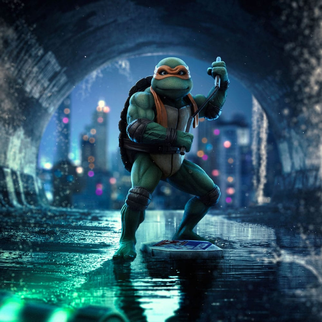Product image Teenage Mutant Ninja Turtles Art Scale Statue 1/10 Michelangelo 19 cm