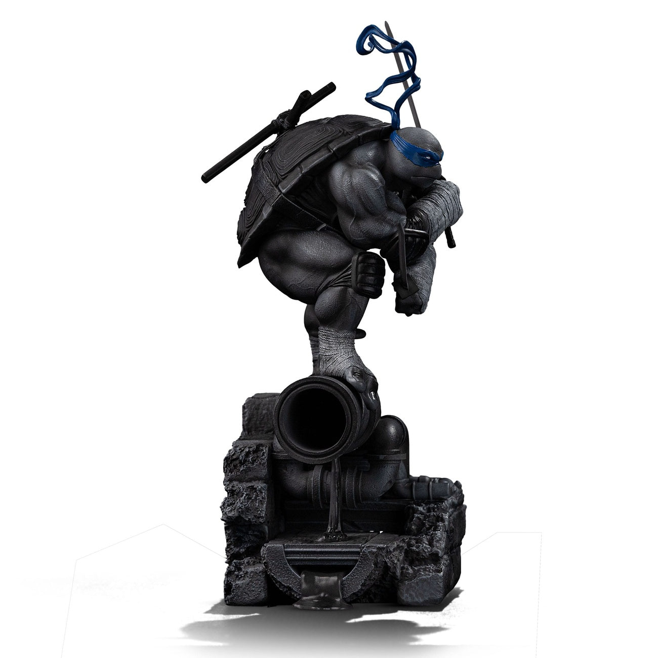 Product image Teenage Mutant Ninja Turtles Art Scale Statue 1/10 Leonardo Black and White Variant 26 cm heo exclusive