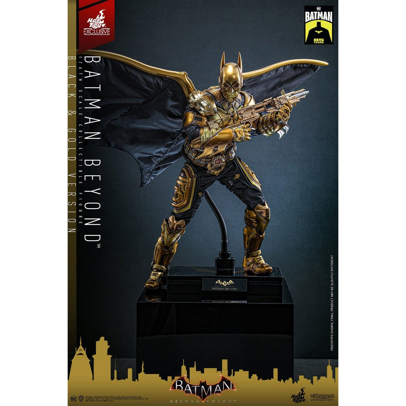 Product image Batman: Arkham Knight Video Game Masterpiece Action Figure 1/6 Batman Beyond (Black & Gold Version) 32 cm