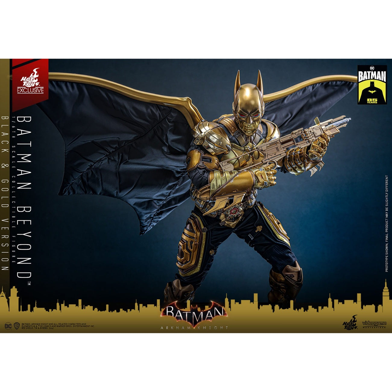 Product image Batman: Arkham Knight Video Game Masterpiece Action Figure 1/6 Batman Beyond (Black & Gold Version) 32 cm