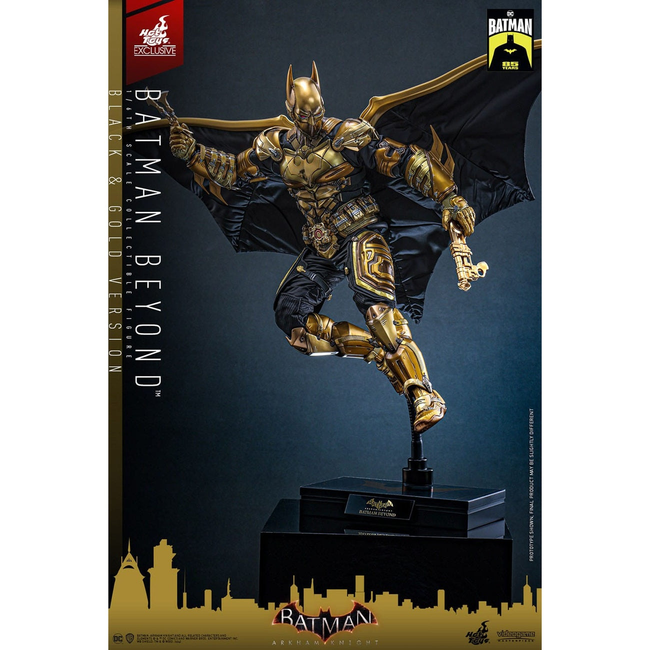 Product image Batman: Arkham Knight Video Game Masterpiece Action Figure 1/6 Batman Beyond (Black & Gold Version) 32 cm
