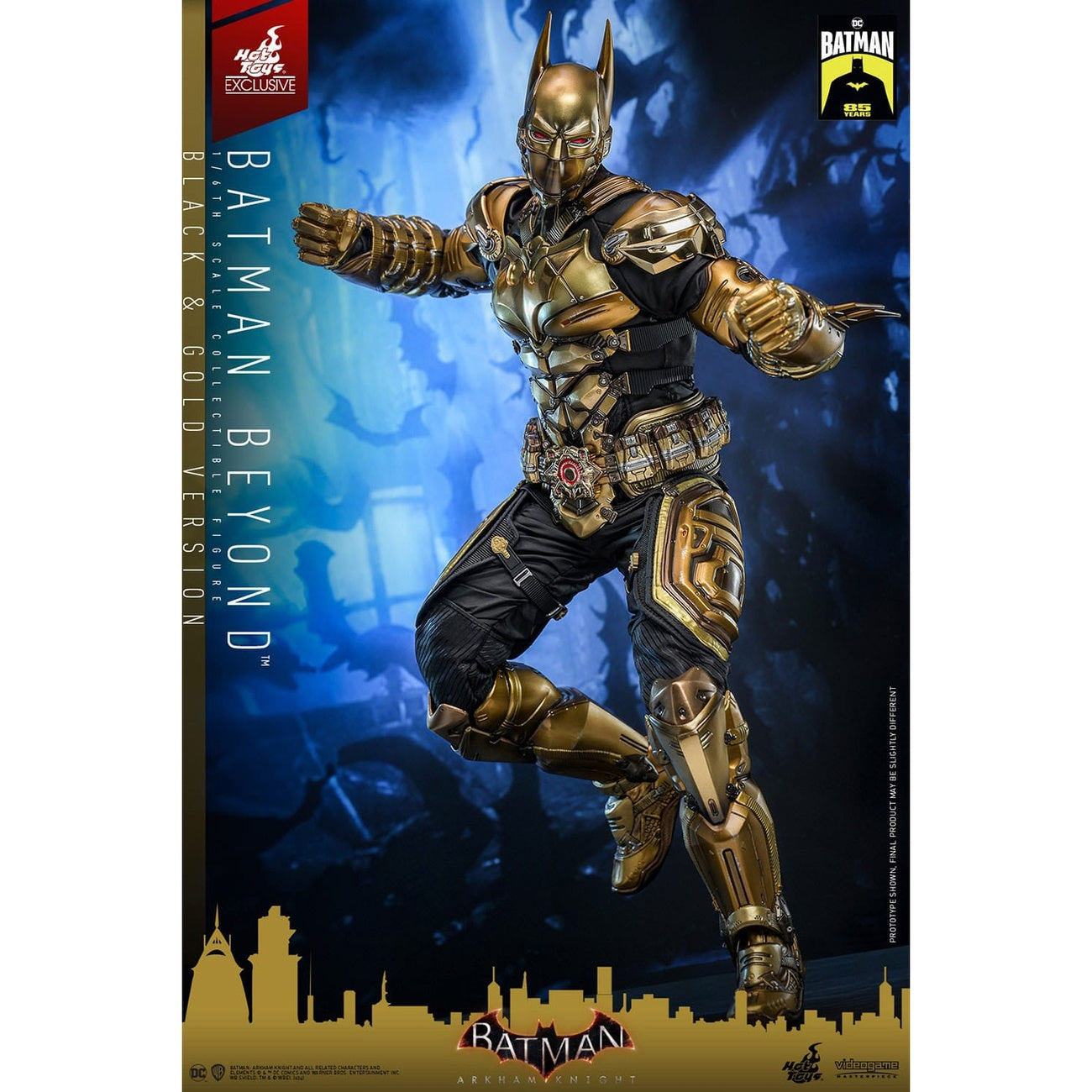 Product image Batman: Arkham Knight Video Game Masterpiece Action Figure 1/6 Batman Beyond (Black & Gold Version) 32 cm