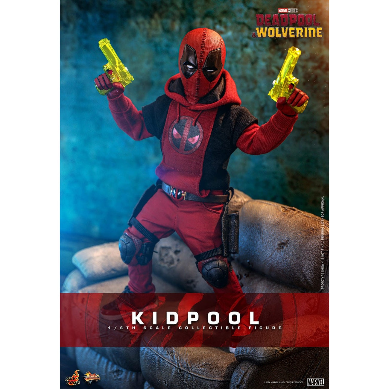 Product image Deadpool & Wolverine Movie Masterpiece 1/6 Action Figure Kidpool 22 cm