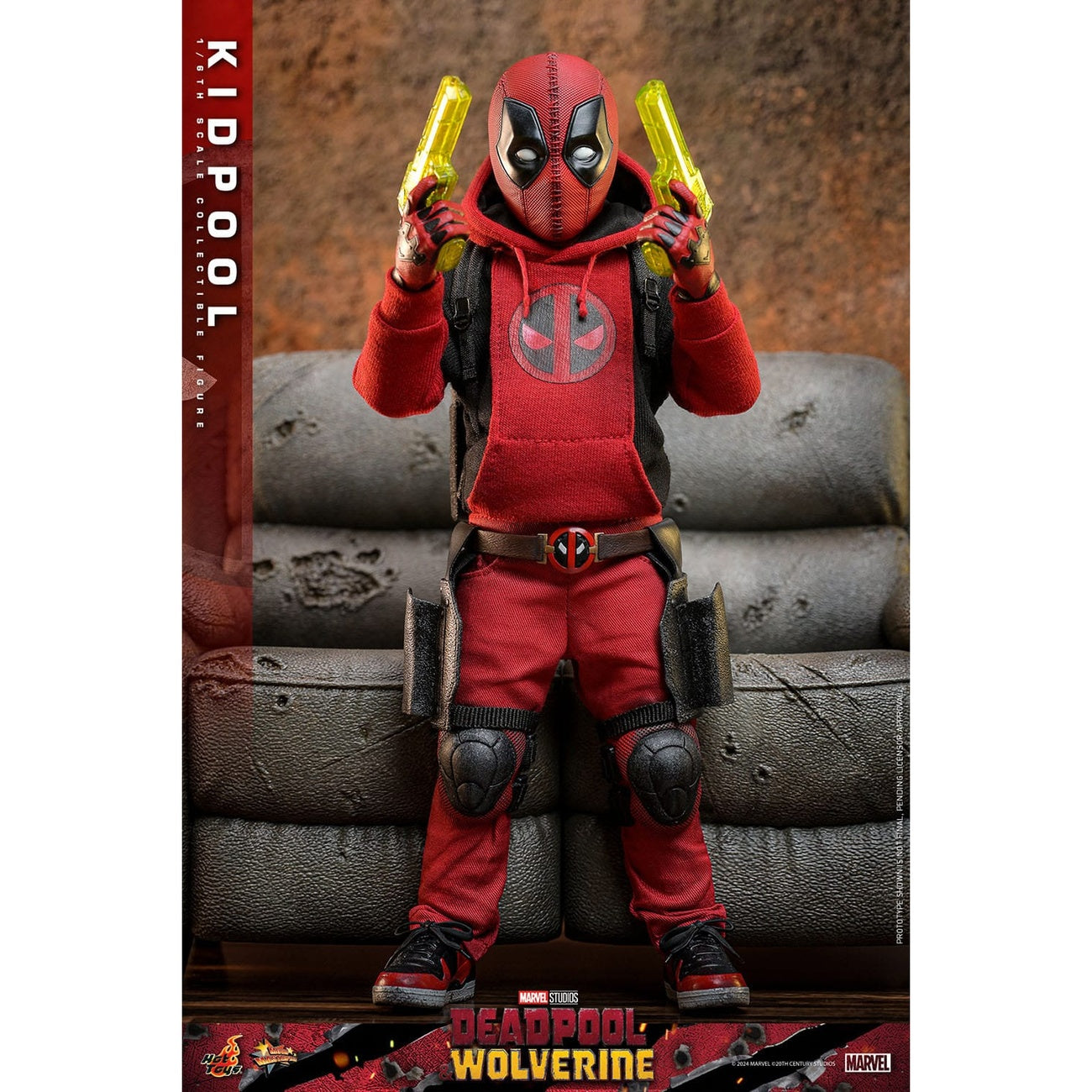 Product image Deadpool & Wolverine Movie Masterpiece 1/6 Action Figure Kidpool 22 cm