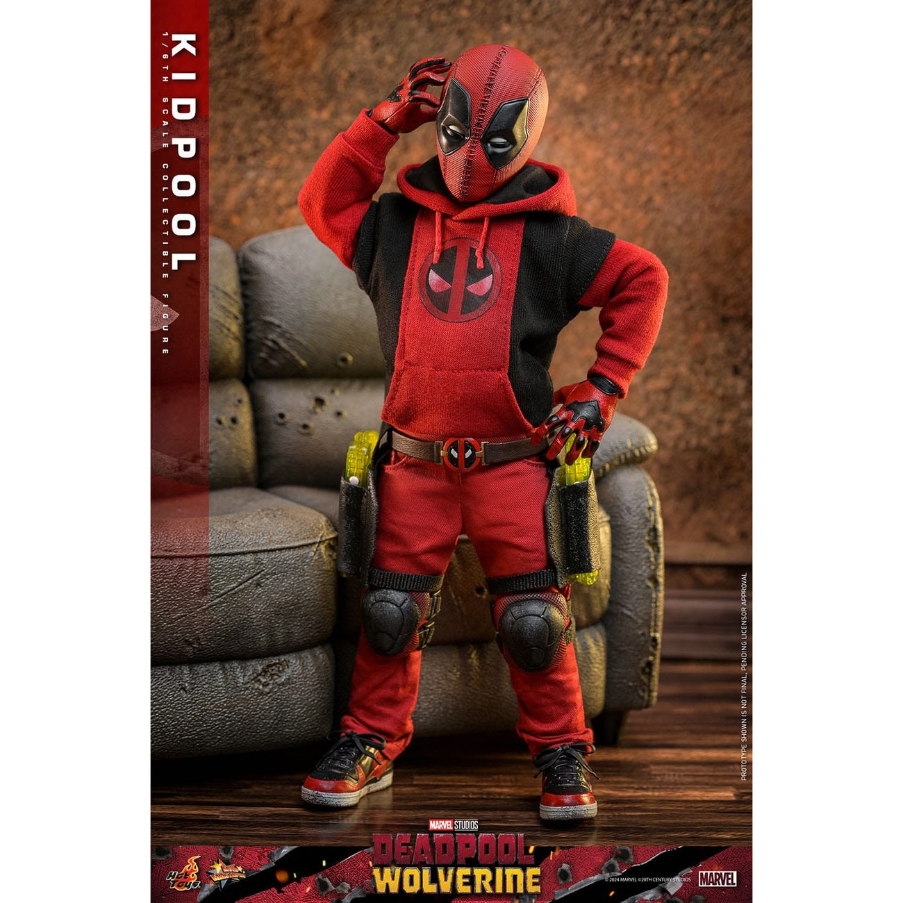 Product image Deadpool & Wolverine Movie Masterpiece 1/6 Action Figure Kidpool 22 cm