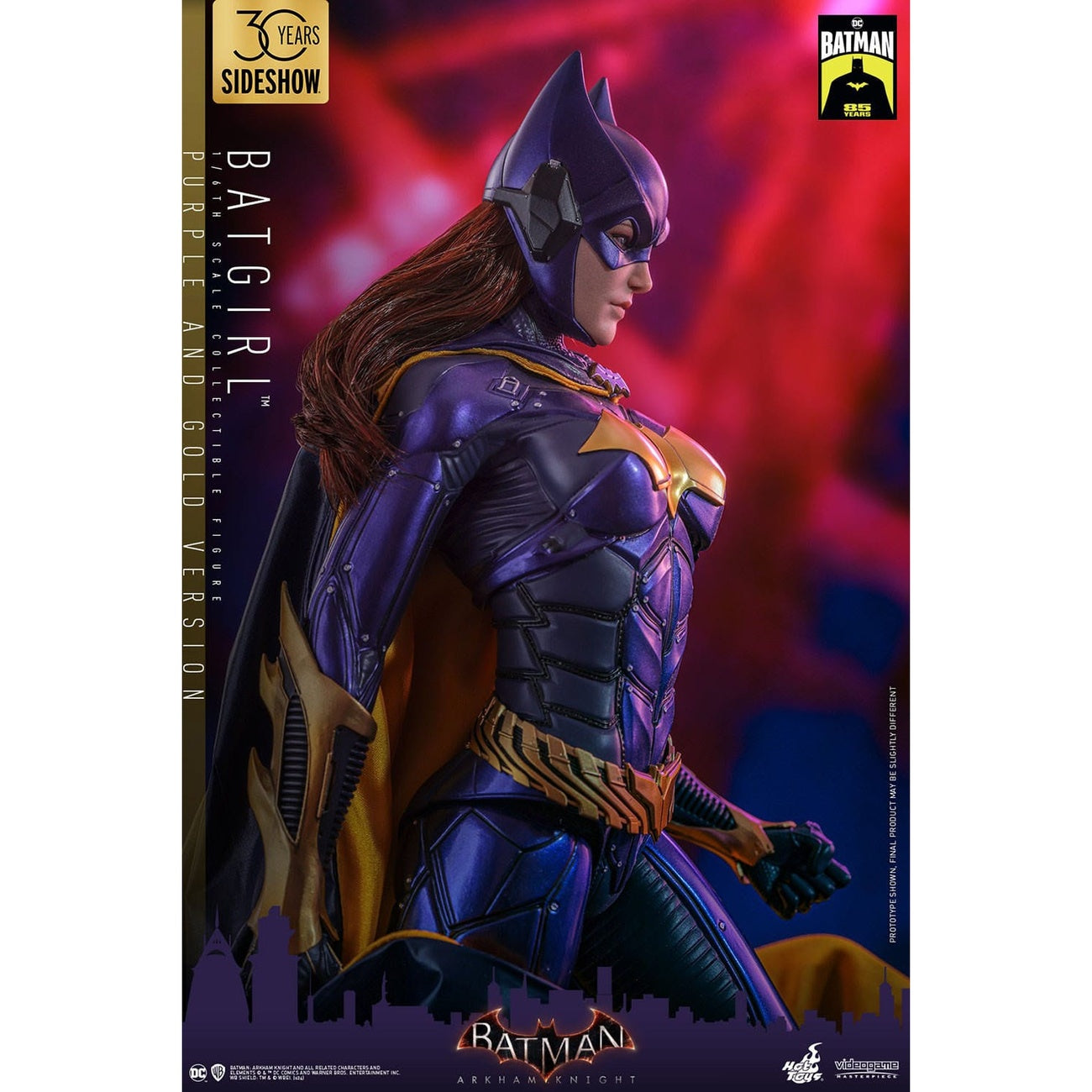 Product image Batman Arkham Knight Videogame Masterpiece Action Figure 1/6 Batgirl (Purple and Gold Version) Exclusive 30 cm