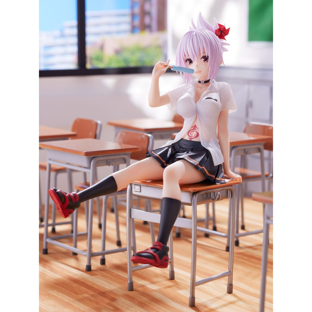 Product image Ayakashi Triangle Statue 1/7 Matsuri Kazamaki 23 cm