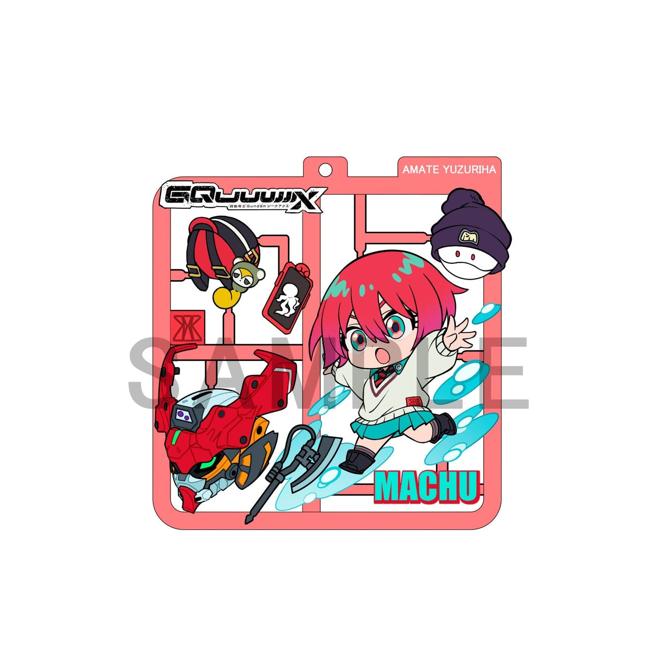 Product image Mobile Suit Gundam GQuuuuuuX Plat Collection Pendant Assortment (4)