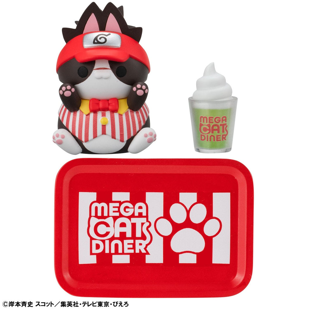 Product image Naruto Shippuden Mega Cat Project Nyaruto! Collectible Figures Mega Cat Diner 3 cm Assortment (6)