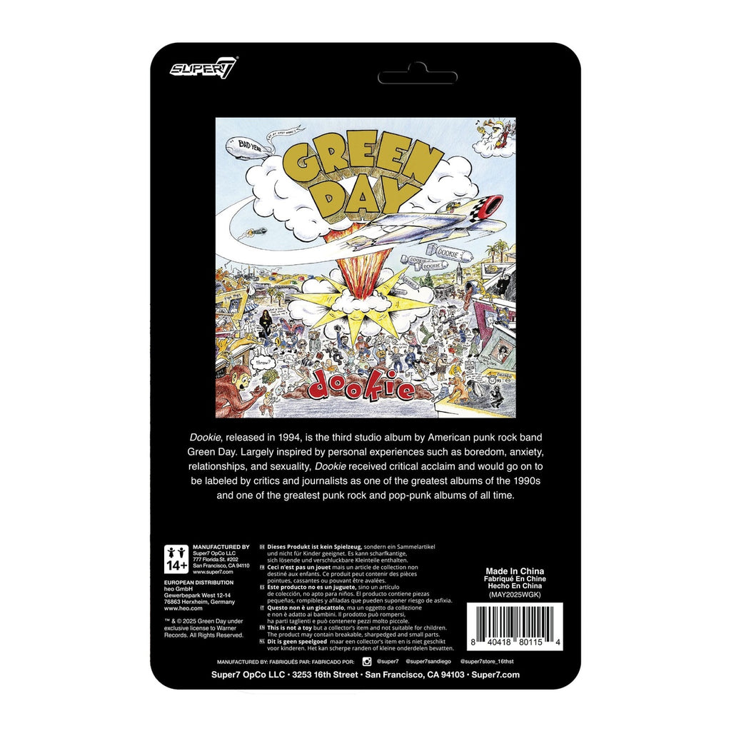 Product image Green Day ReAction Action Figure Dookie Dog 9 cm
