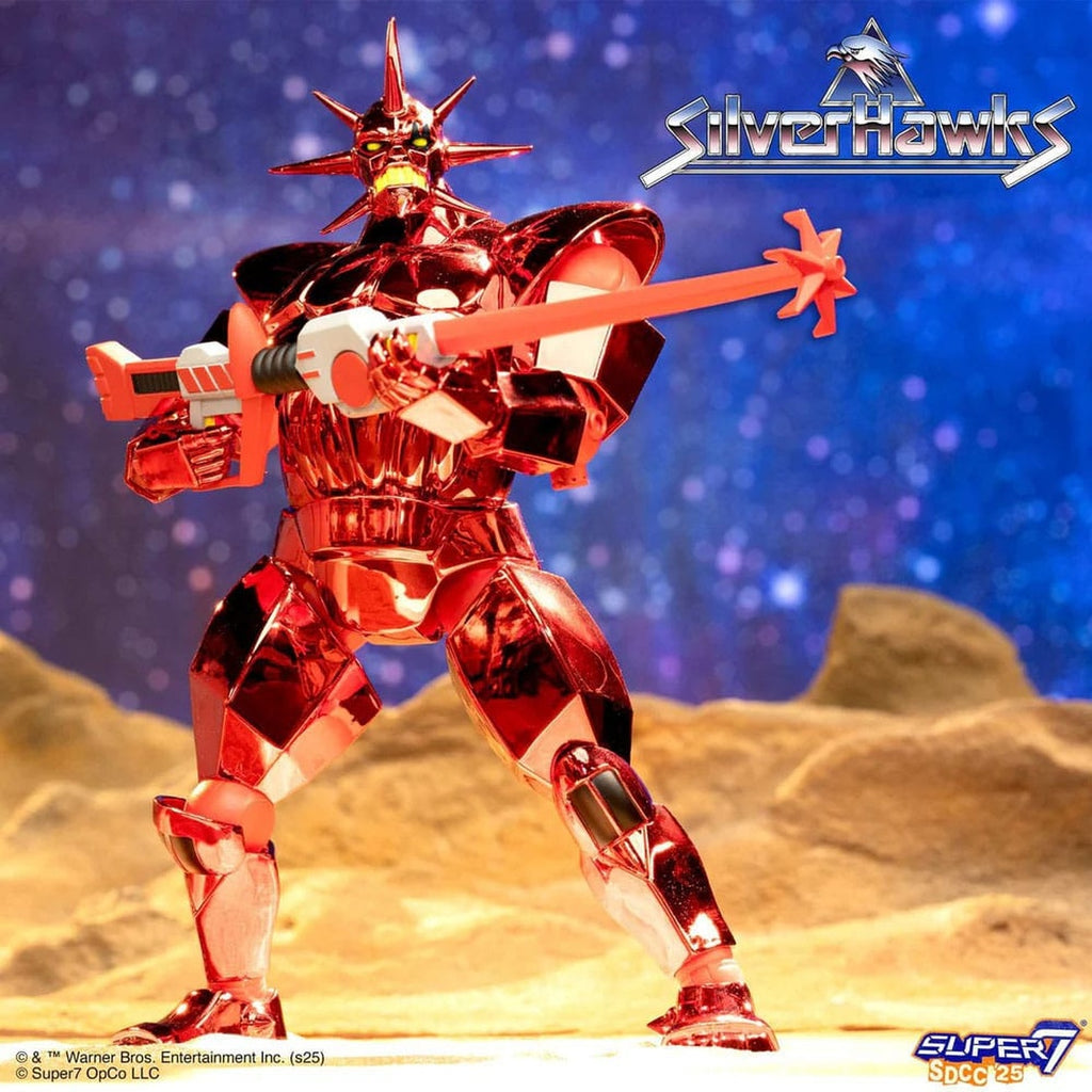 Product image SilverHawks Ultimates Action Figure Mon*Star Metallic Vac Metal 18 cm