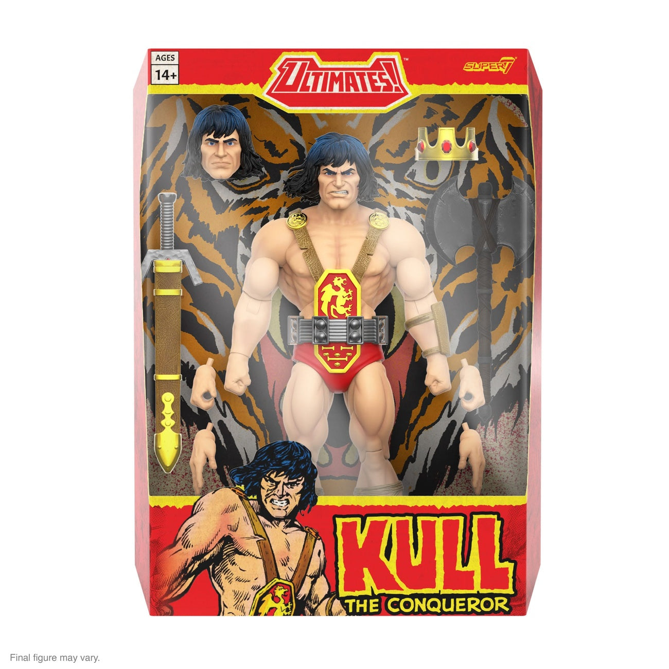 Product image Conan the Barbarian Ultimates Action Figure Kull The Conqueror 18 cm