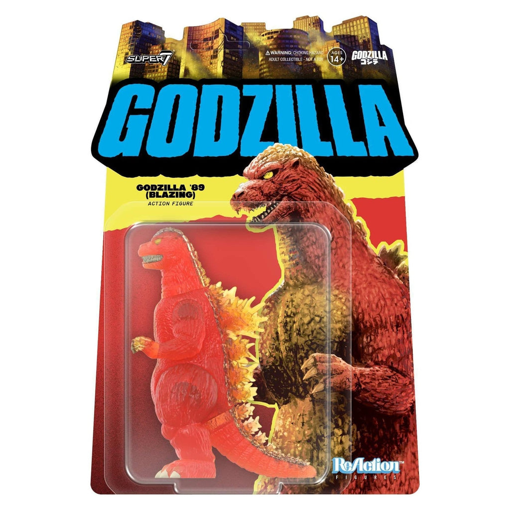 Product image Godzilla Toho ReAction Action Figure Godzilla - 1989 (Blazing) 10 cm