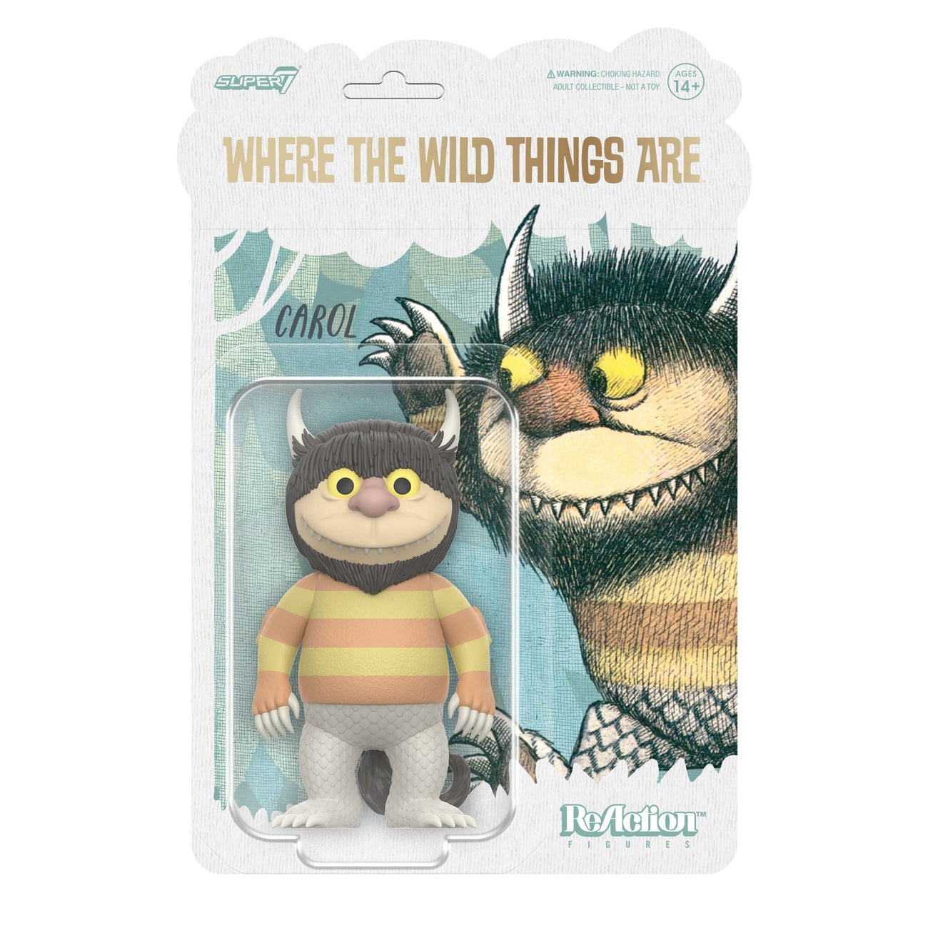 Product image Where The Wild Things Are ReAction Action Figure Wave 01 Carol (Monster) 10 cm