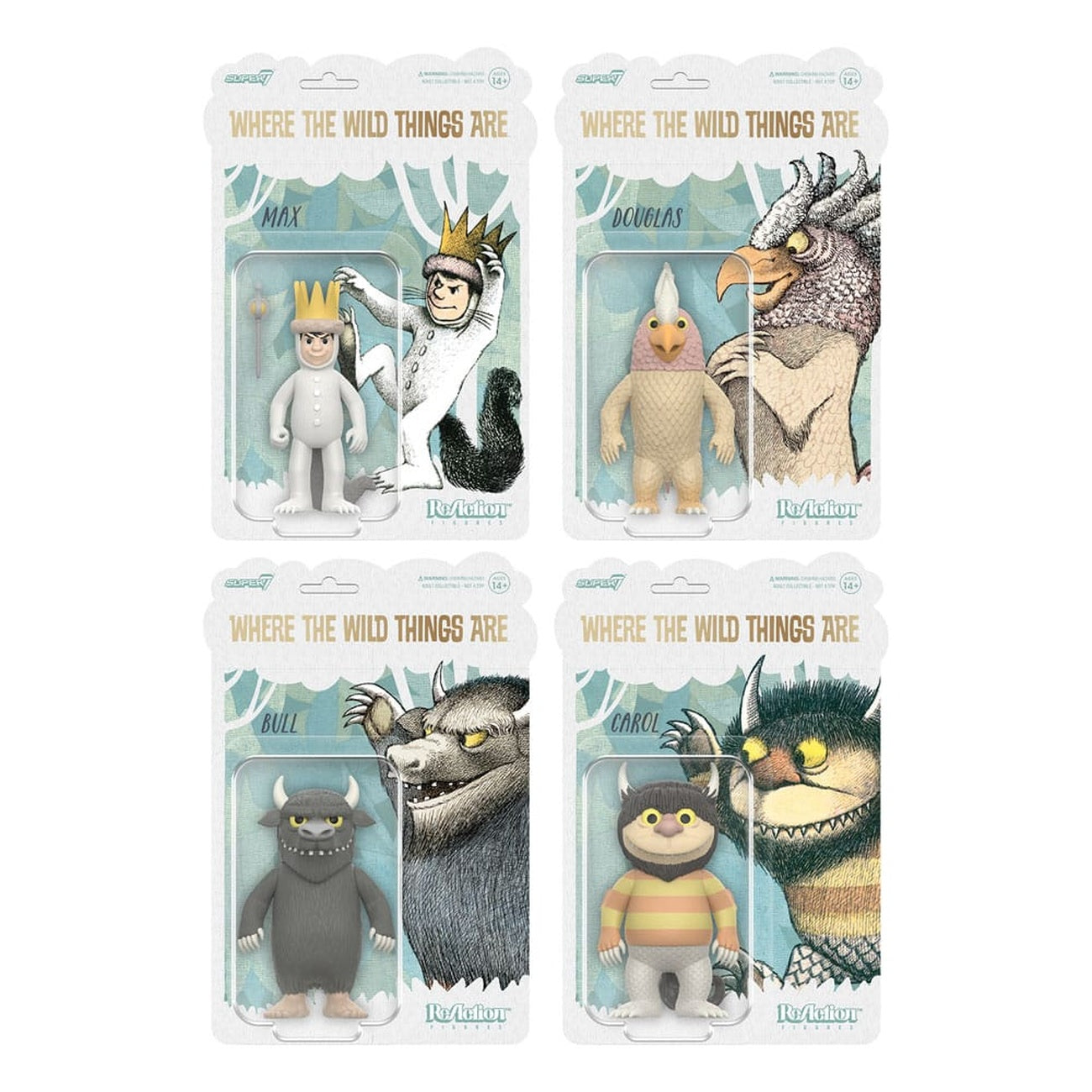 Product image Where The Wild Things Are ReAction Action Figure Wave 01 Carol (Monster) 10 cm