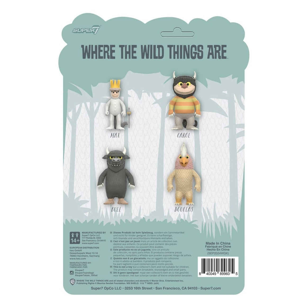 Product image Where The Wild Things Are ReAction Action Figure Wave 01 Carol (Monster) 10 cm