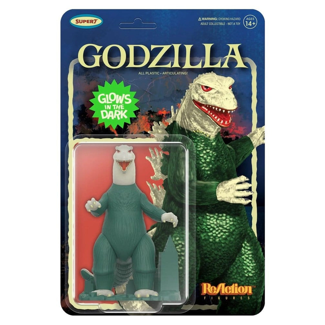 Product image Godzilla Toho ReAction action figure Godzilla Model Kit (Glow) 10 cm