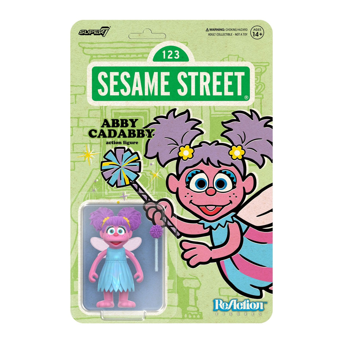 Product image Sesame Street ReAction Action Figure Wave 05 Abby Cadabby 10 cm