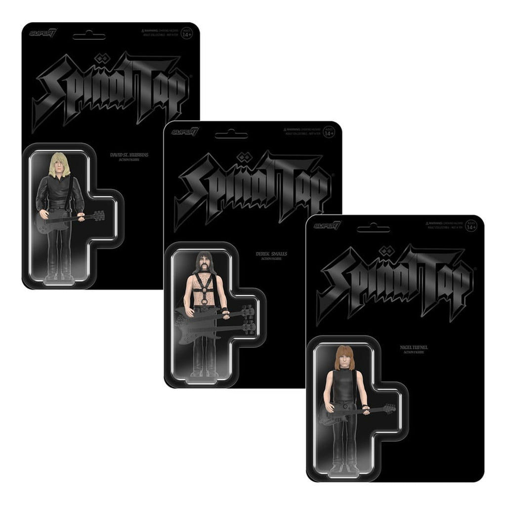 Product image Spinal Tap ReAction Action Figure Wave 02 David St. Hubbins (None More Black) 10 cm