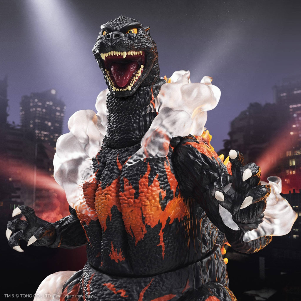 Product image Toho Ultimates Action Figure Burning Godzilla 1995 20 cm