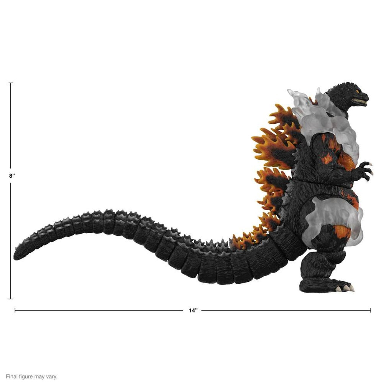 Product image Toho Ultimates Action Figure Burning Godzilla 1995 20 cm