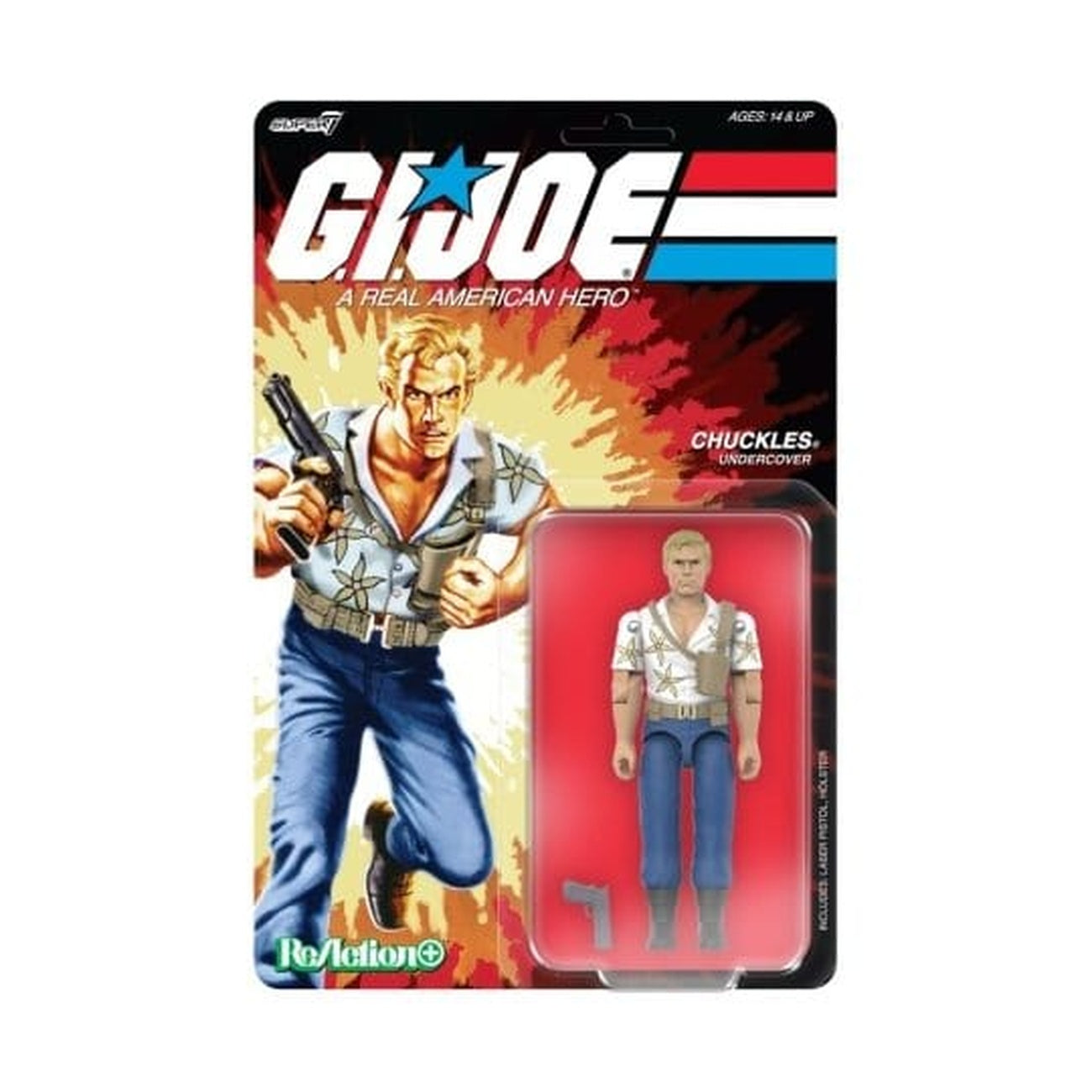 Product image GI Joe ReAction+ Action Figure Wave 07 Chuckles (Movie) 10 cm