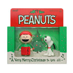 Product image Peanuts ReAction Action Figure 2-Pack Charlie Brown and Snoopy (Caroling) 10 cm