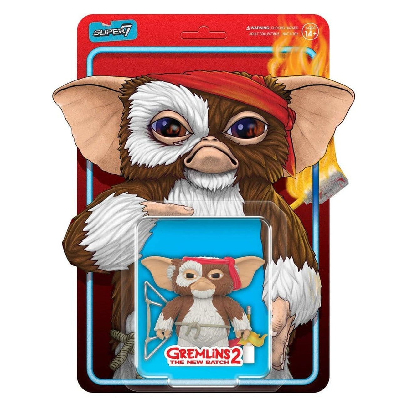 Product image Gremlins ReAction Action Figure Gizmo (Battle Ready Character Card) 23 cm