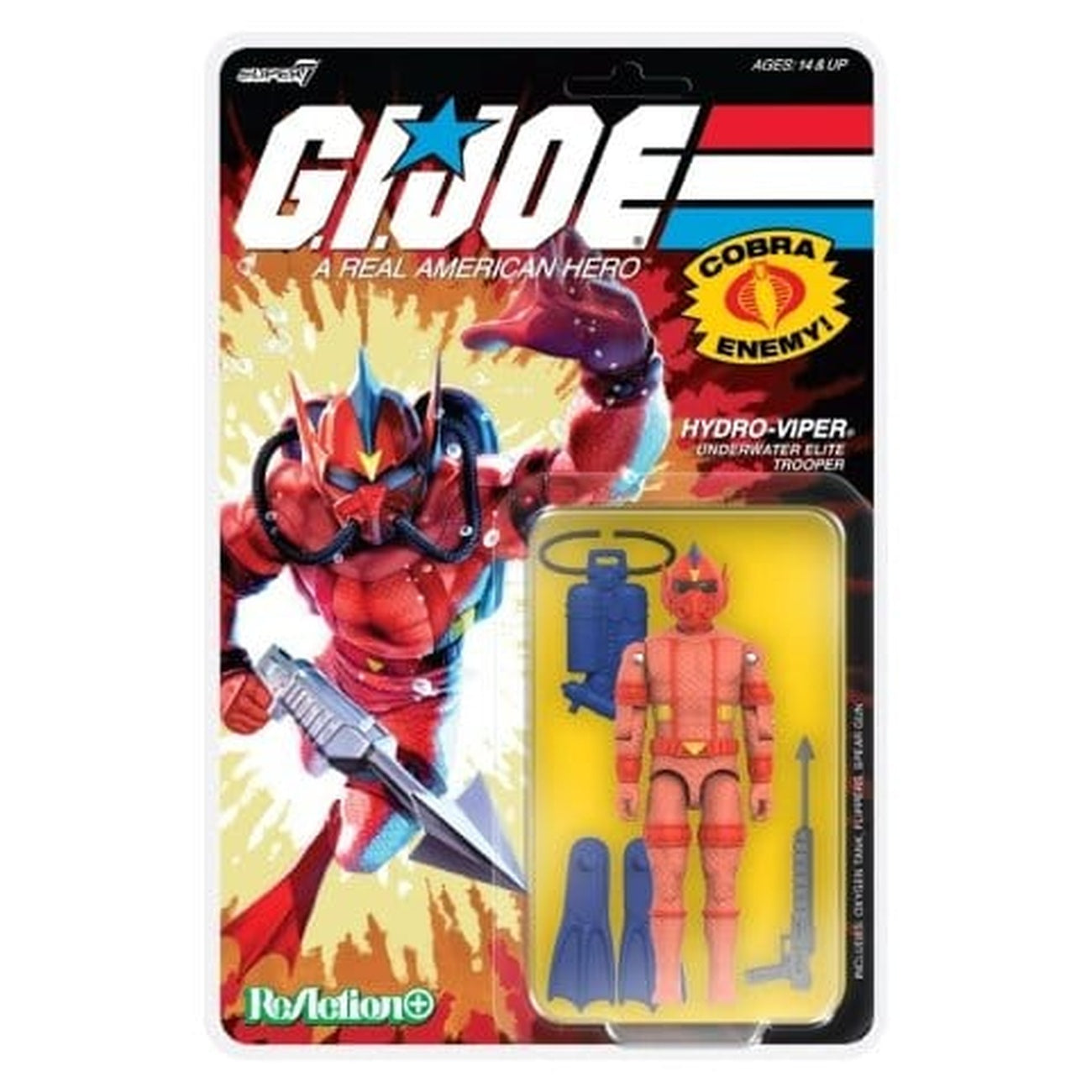 Product image GI Joe ReAction+ Action Figure Wave 07 Hydro Viper (Comic) 10 cm