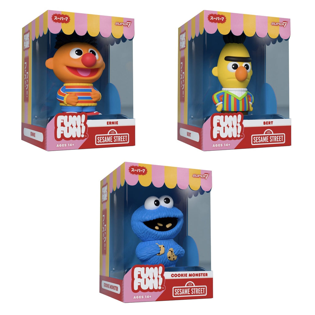 Product image Sesame Street FUN! FUN! Soft Vinyl Figure Wave 02 Ernie 13 cm