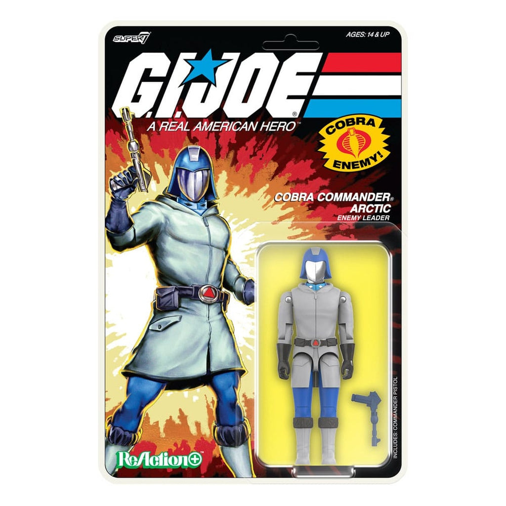 Product image GI Joe ReAction+ Action Figure Wave 3 Arctic Cobra Commander (Cartoon) 10 cm