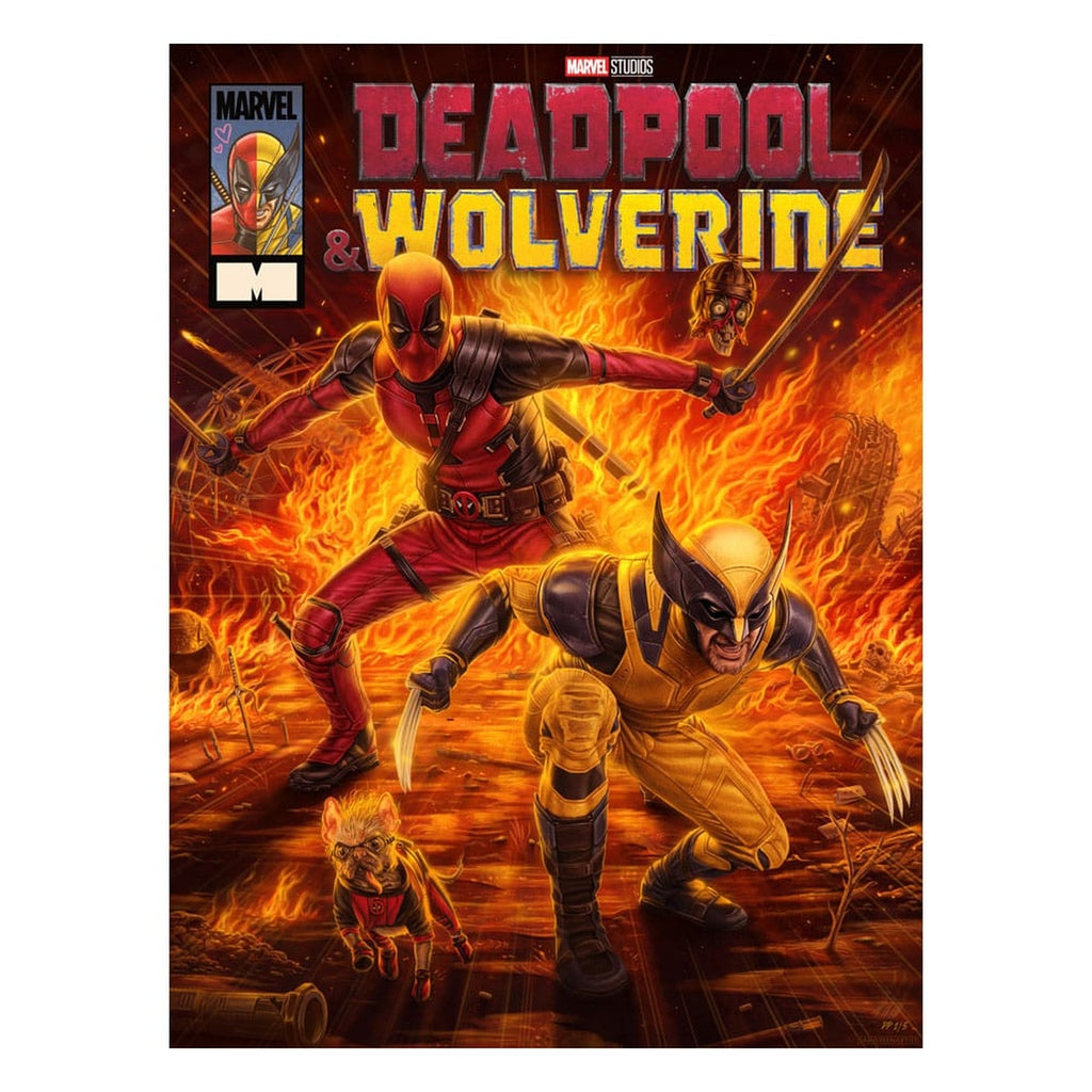 Product image Marvel Art Print Deadpool & Wolverine 46 x 61 cm – unframed