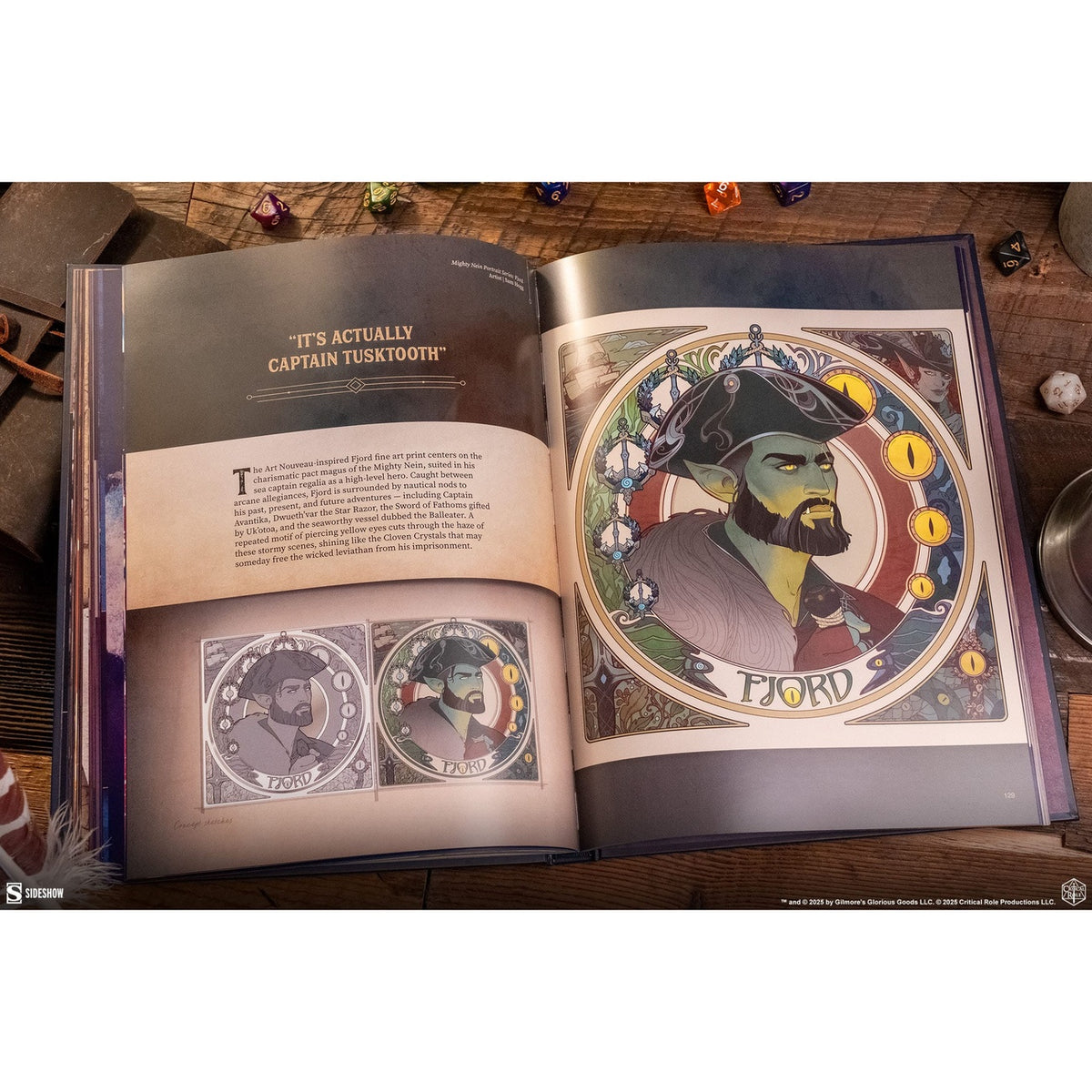 Product image Sideshow Collectibles Book A Decade of Destiny: The Critical Role Collection by Sideshow *English Version*