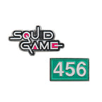 Product image Squid Game Pins 2-Pack Squid Game & Player 456