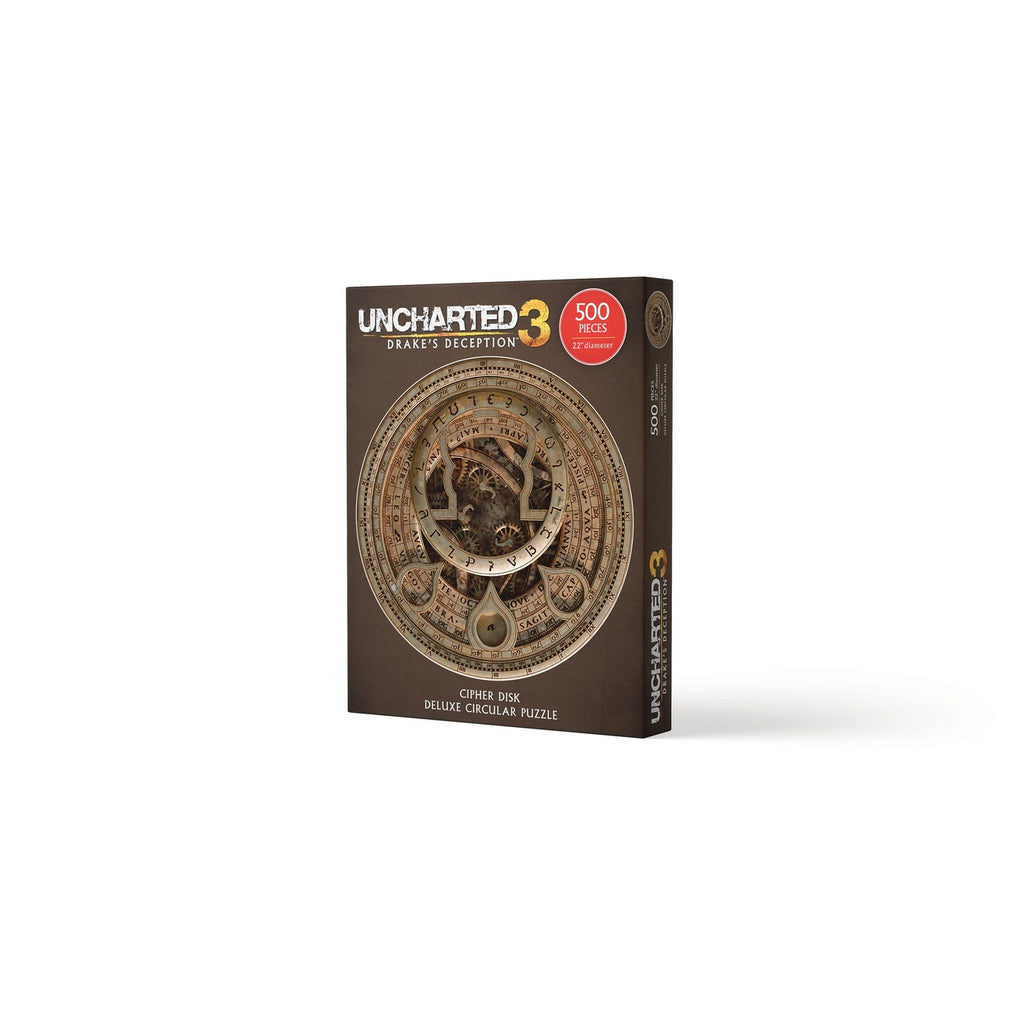 Product image Uncharted Puzzle Cipher Disk Circular Deluxe (500 Pieces)