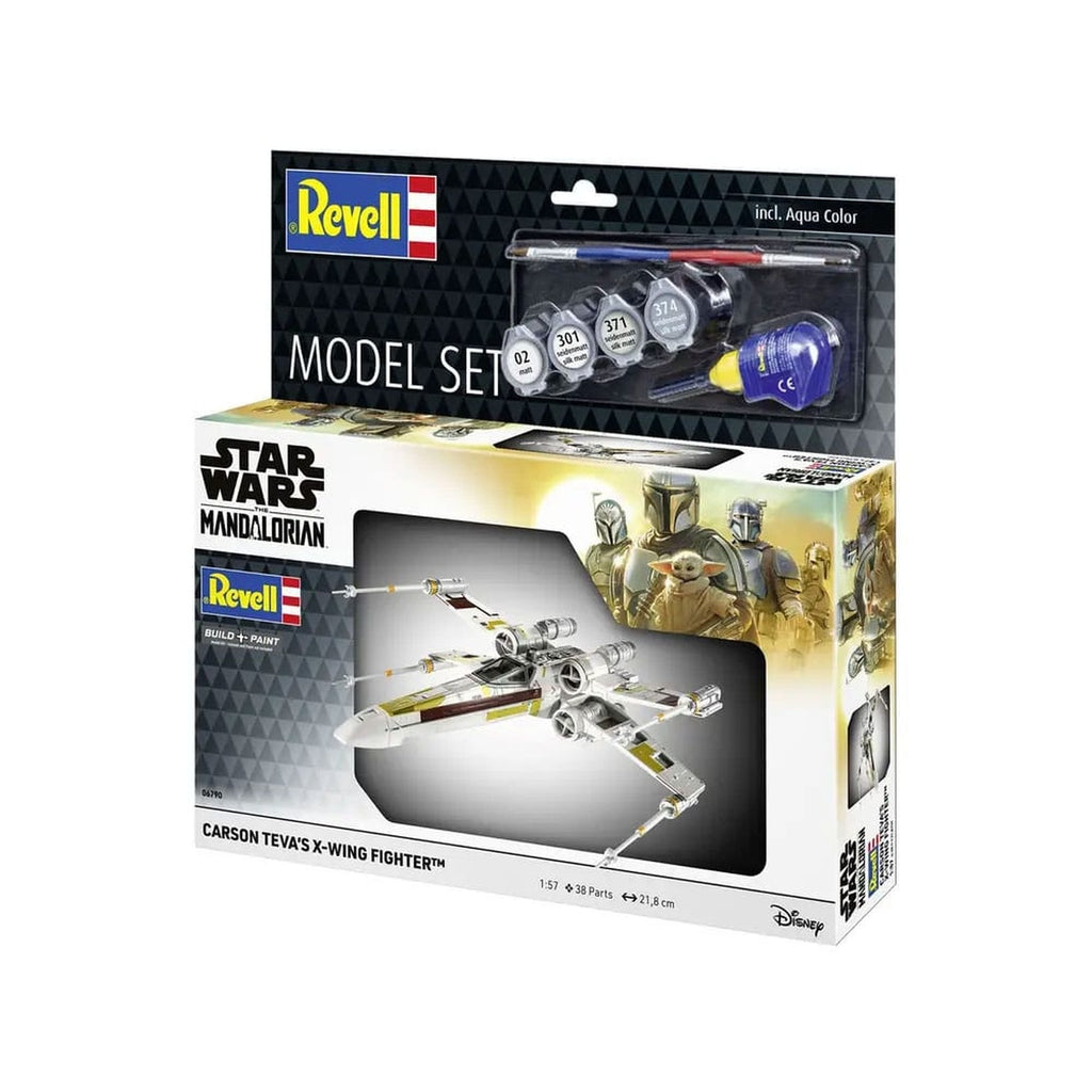 Product image Star Wars model kit with basic accessories 1/57 Carson Teva's X-Wing Fighter 22 cm