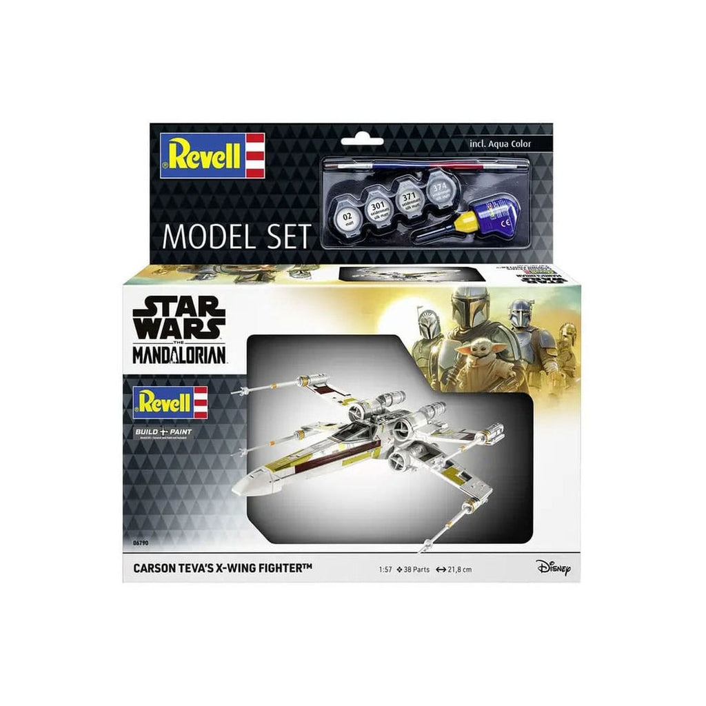 Product image Star Wars model kit with basic accessories 1/57 Carson Teva's X-Wing Fighter 22 cm