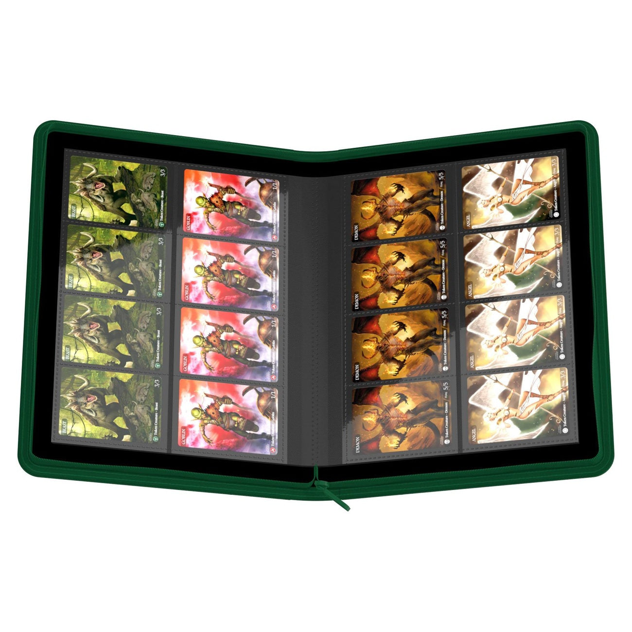 Product image Ultimate Guard Zipfolio 320 16-Pocket Xenoskin - Green