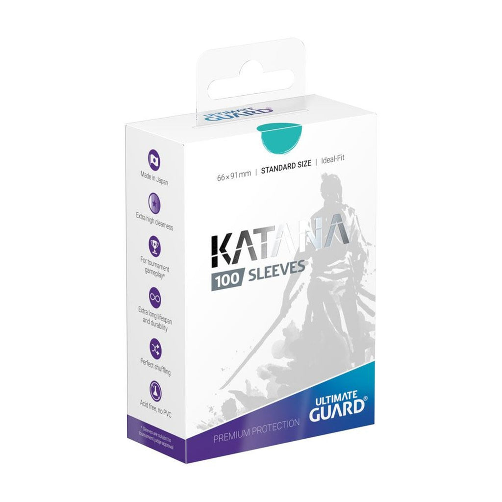 Product image Ultimate Guard Katana Sleeves Standard Size (100) - Turquoise