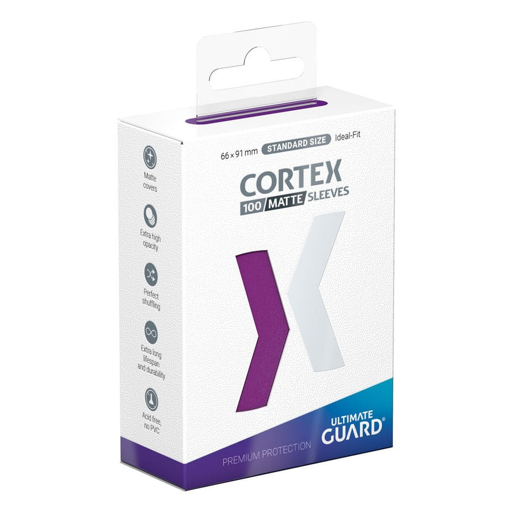 Product image Ultimate Guard Cortex Sleeves Matte Standard Size (100) - Purple