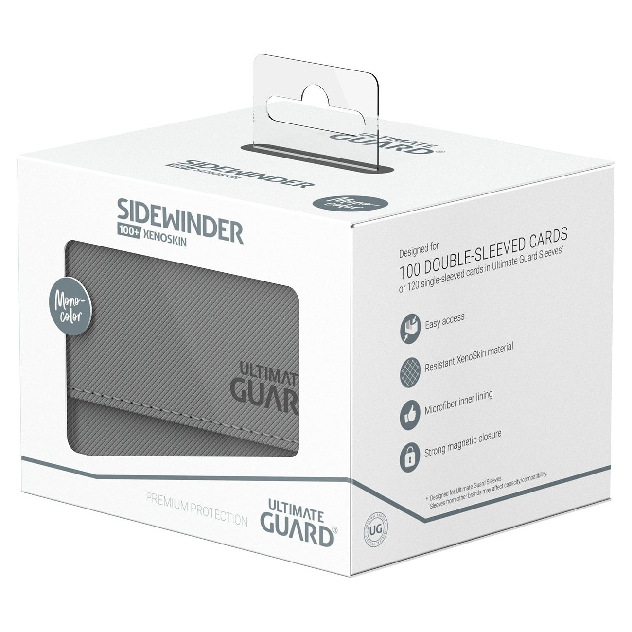 Product image Ultimate Guard Sidewinder 100+ Xenoskin - Grey