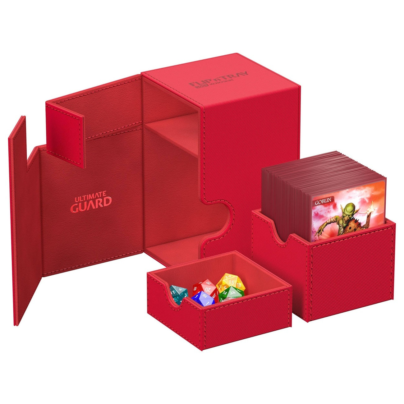 Product image Ultimate Guard Flip'n'Tray 100+ Xenoskin - Red