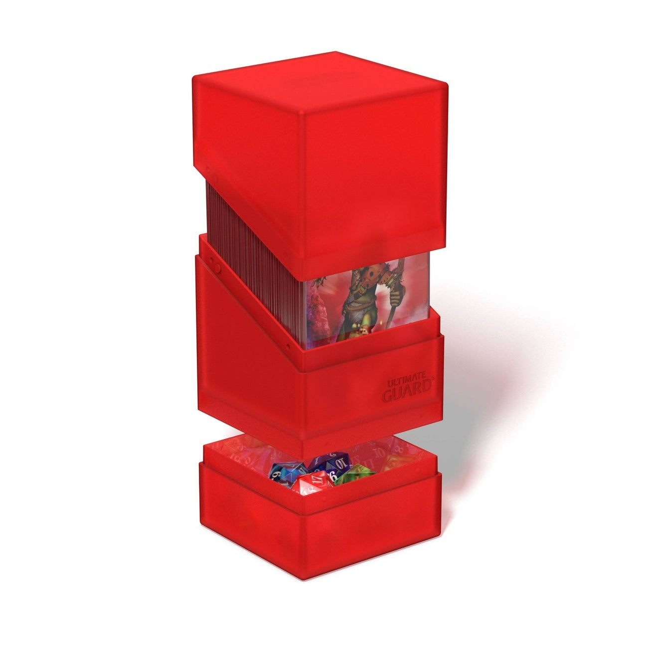 Product image Ultimate Guard Boulder'n'Tray 100+ - Ruby