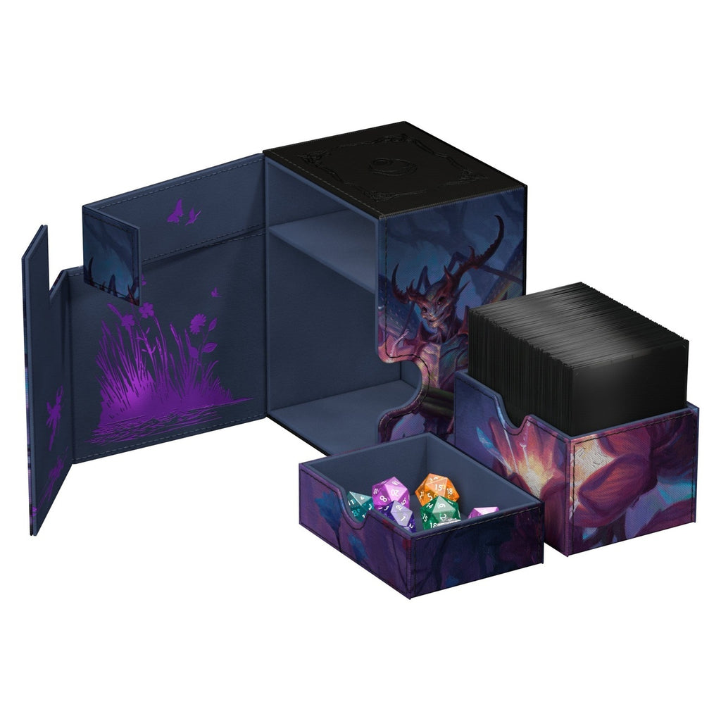 Product image Ultimate Guard Flip'n'Tray 133+ Xenoskin Magic: The Gathering "Lorwyn Eclipsed" - Bitterbloom Bearer