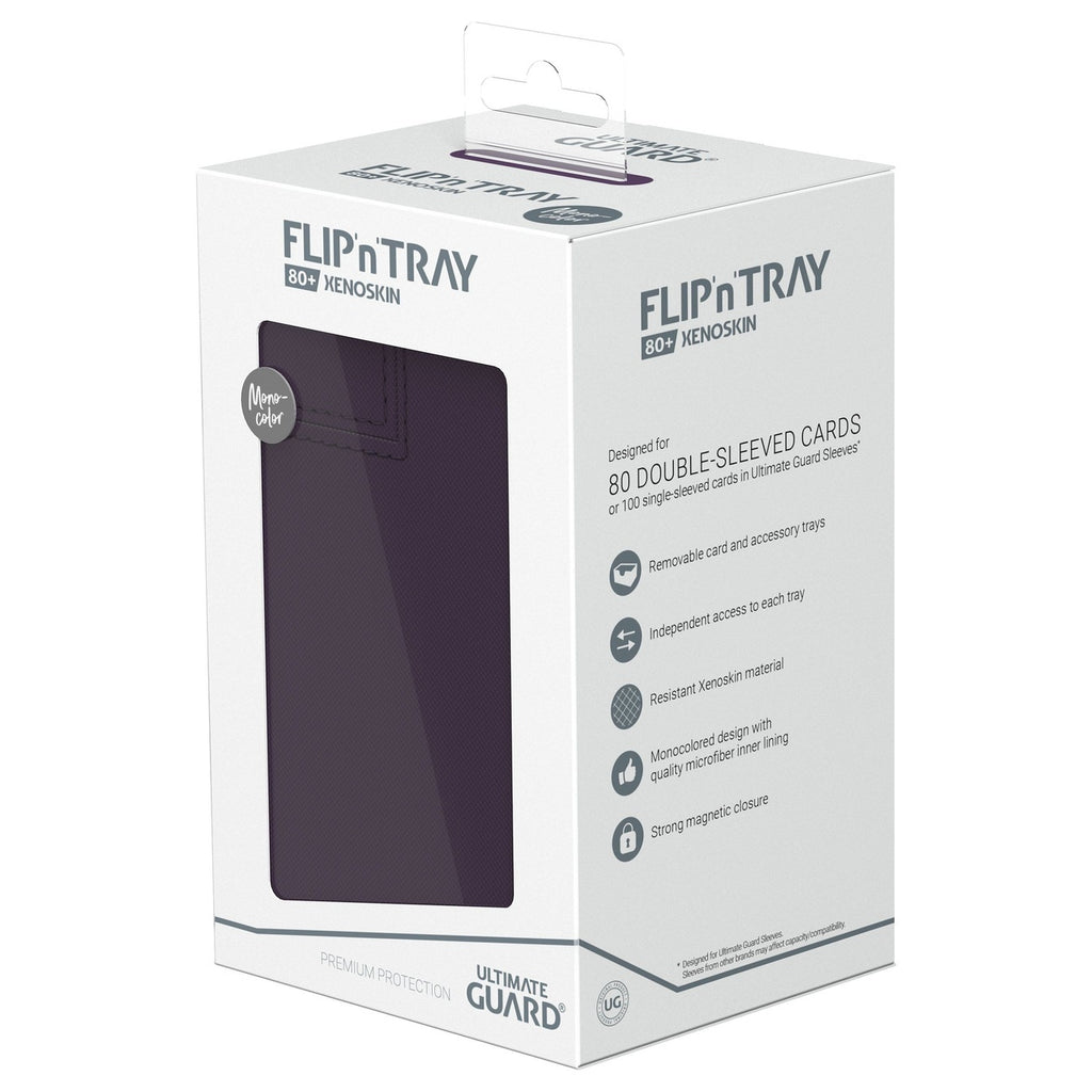Product image Ultimate Guard Flip'n'Tray 80+ Xenoskin – Purple